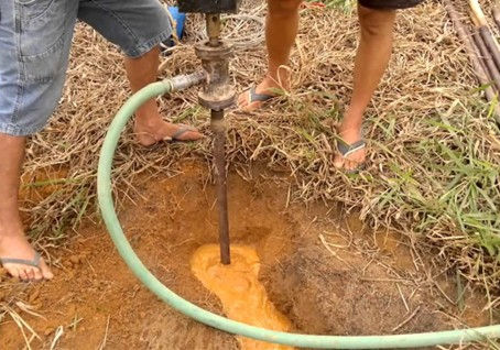 poço raso ou mal construído