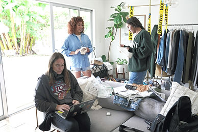 Wardrobe and Script Supervisor