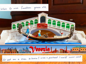 unsent postcard from verona