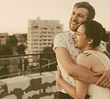 pareja feliz