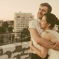 Couple heureux