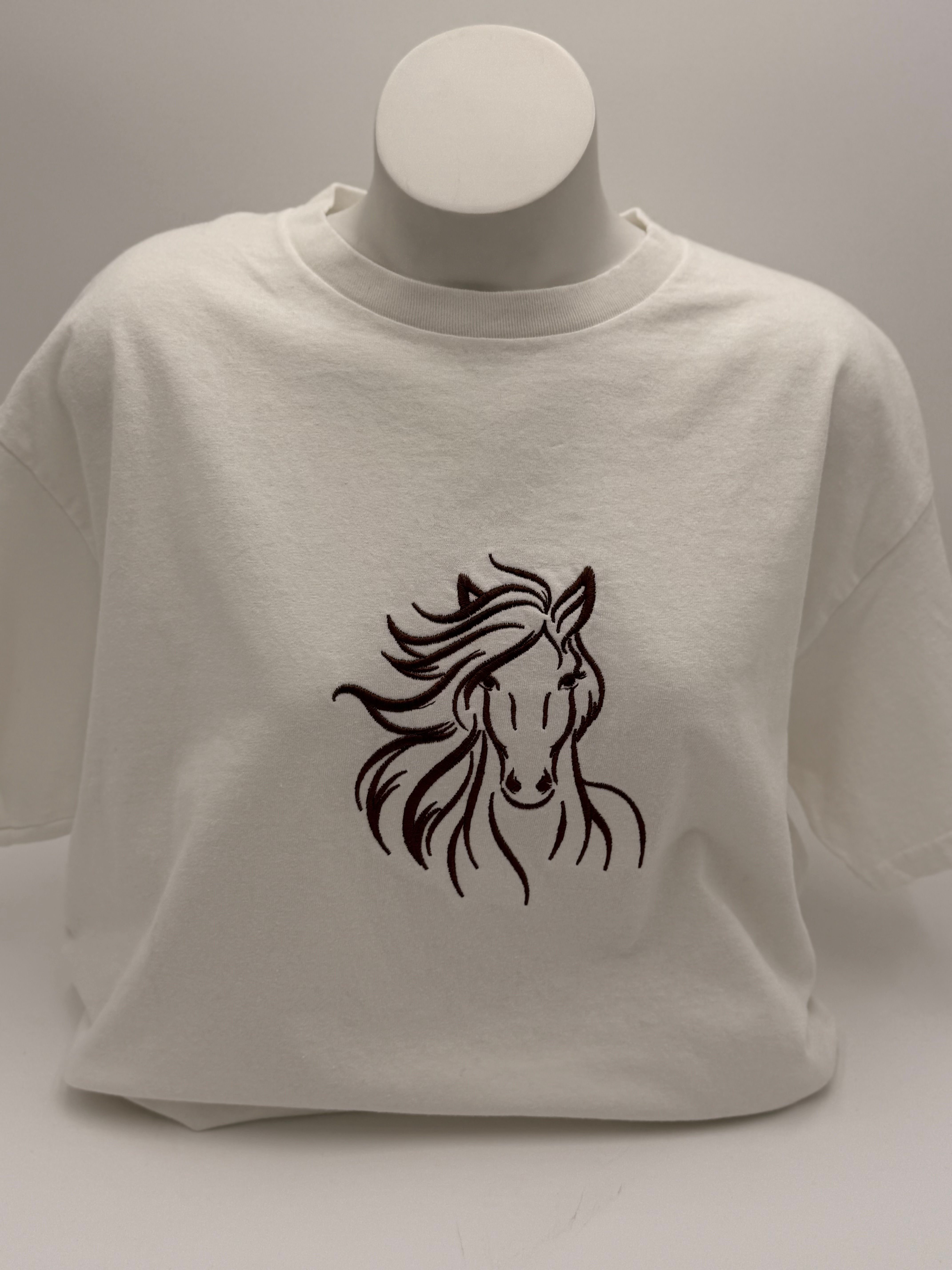 Embroidered T-Shirt HORSE 