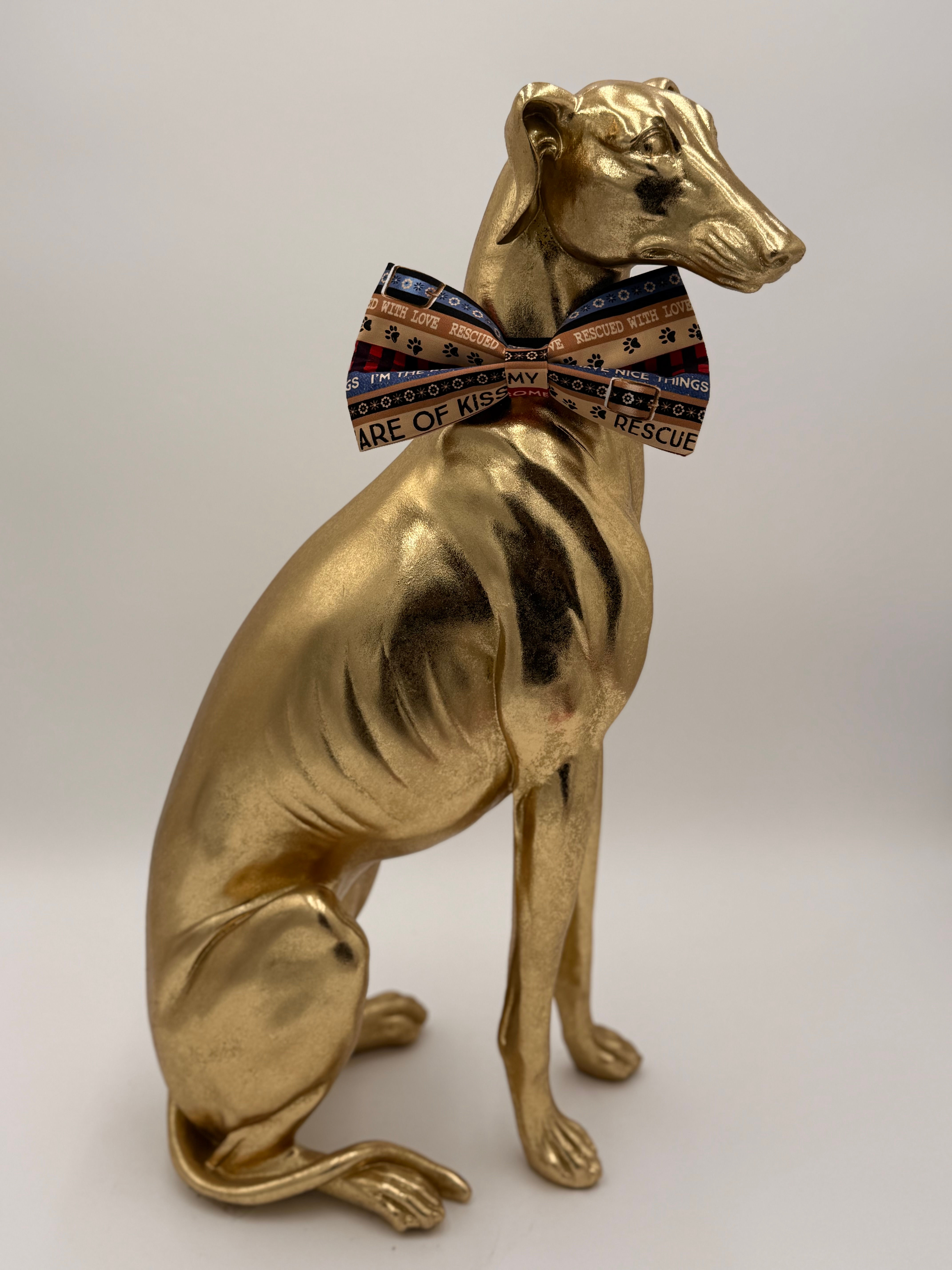 Pet Bow Tie - 5 size RESCUE LOVE