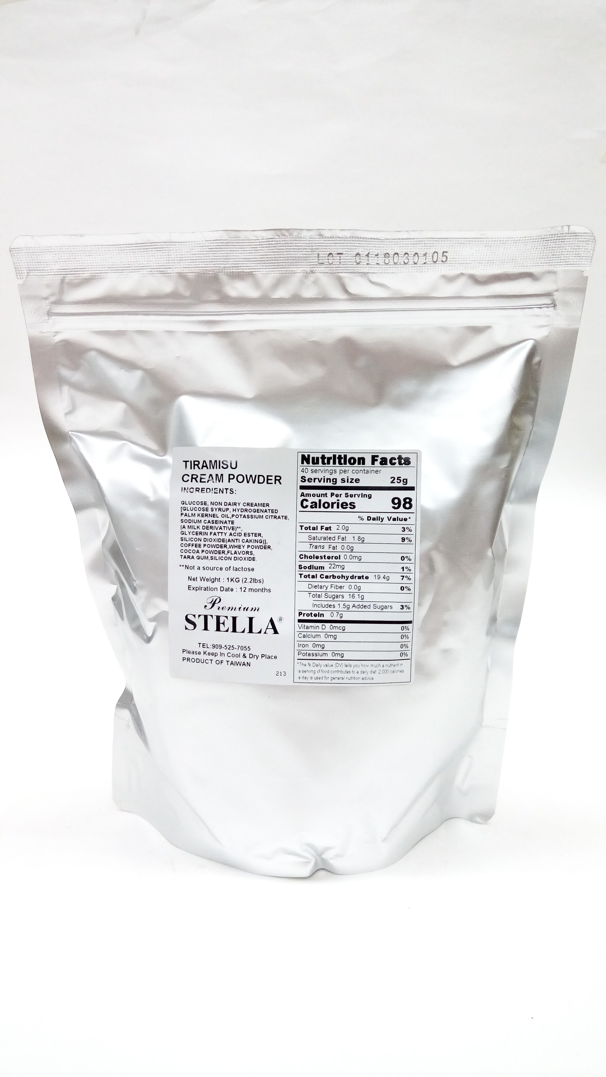 Tiramisu Cream Topping Powder