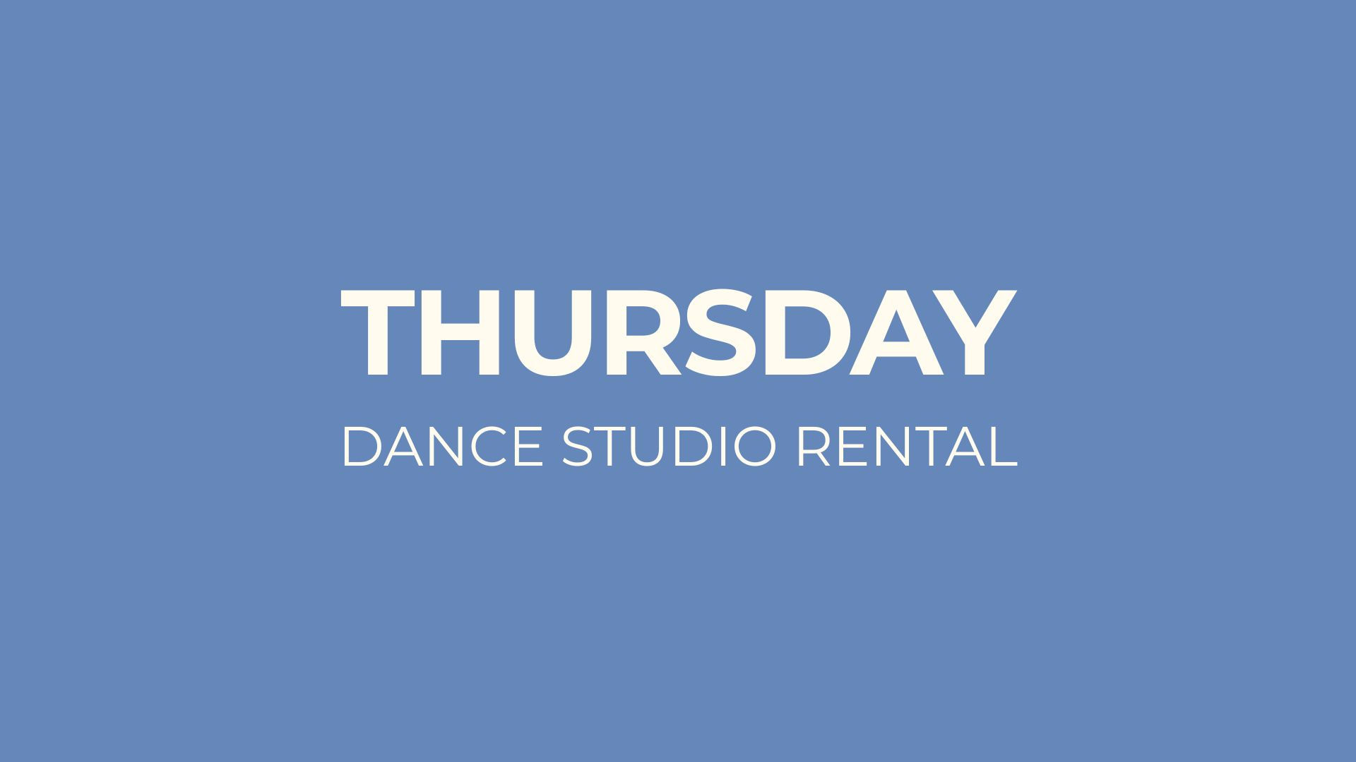 DANCE STUDIO RENTAL Amsterdam