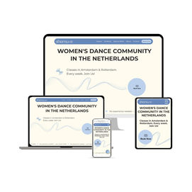 Advanced Website for Dance Studio SHEMUSE
