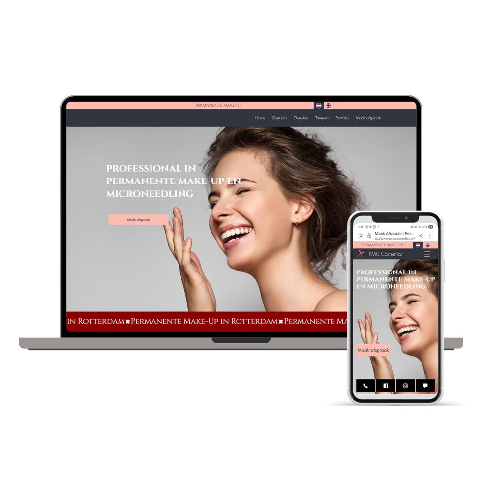 PMU cosmetics website optimization with organic traffic growth