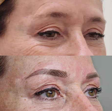 PMU wenkbrauwen permanente make-up