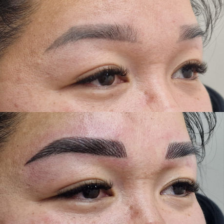PMU wenkbrauwen permanente make-up