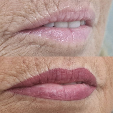 PMU lippen permanente make-up