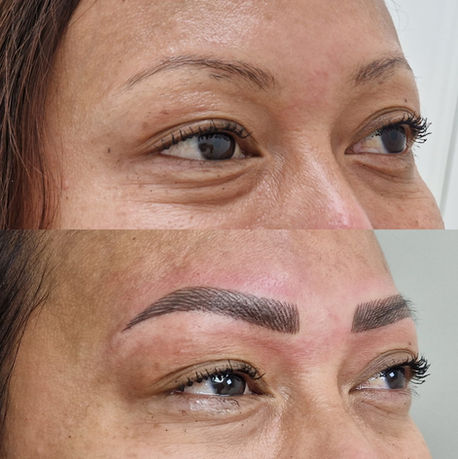 PMU wenkbrauwen permanente make-up