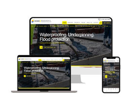 Website herontwerp en migratie voor een Canadees bouwbedrijf