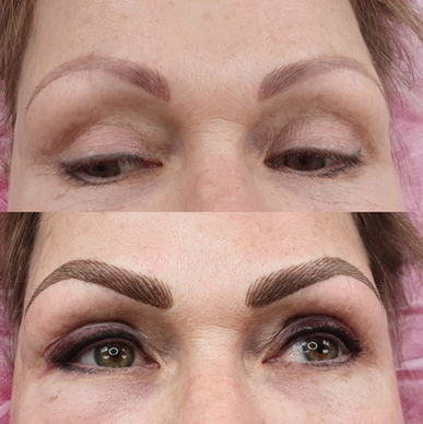 PMU wenkbrauwen permanente make-up
