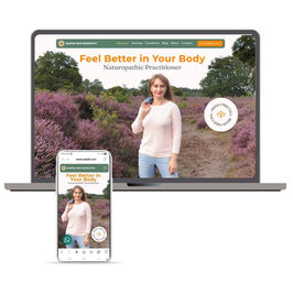 Wix Studio website for naturopathy practice with online booking system