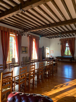 Salle au parquet