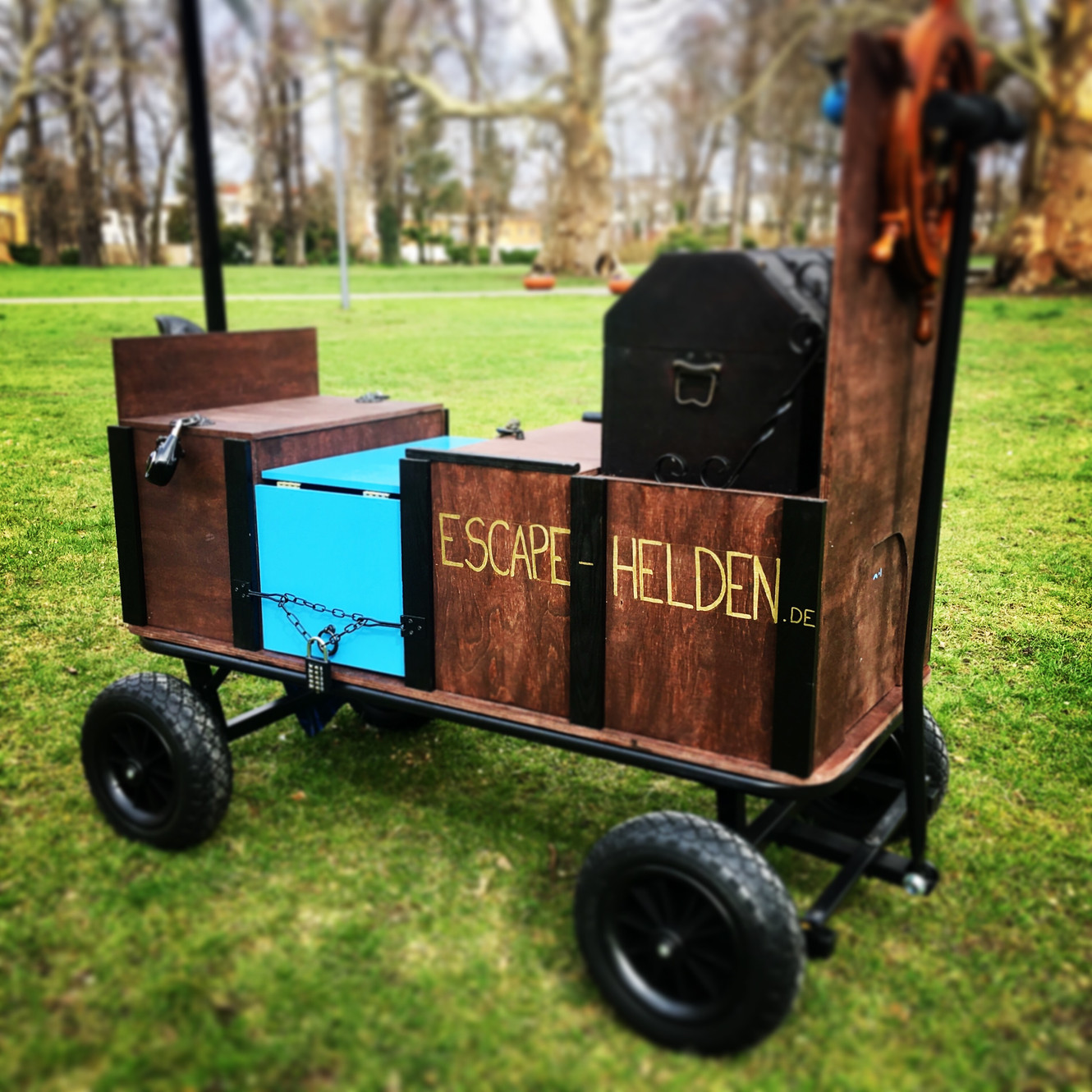 Escape Room Outdoor Natur draussen Berlin | Kindergeburtstag