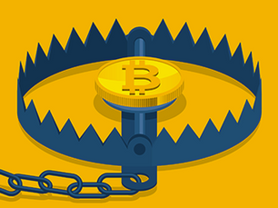 Arnaque à la cryptomonnaie