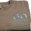 Thumbnail: Folded t-shirt with text: GO and make disciples of every nation! Great Commission Comfort Color Tee