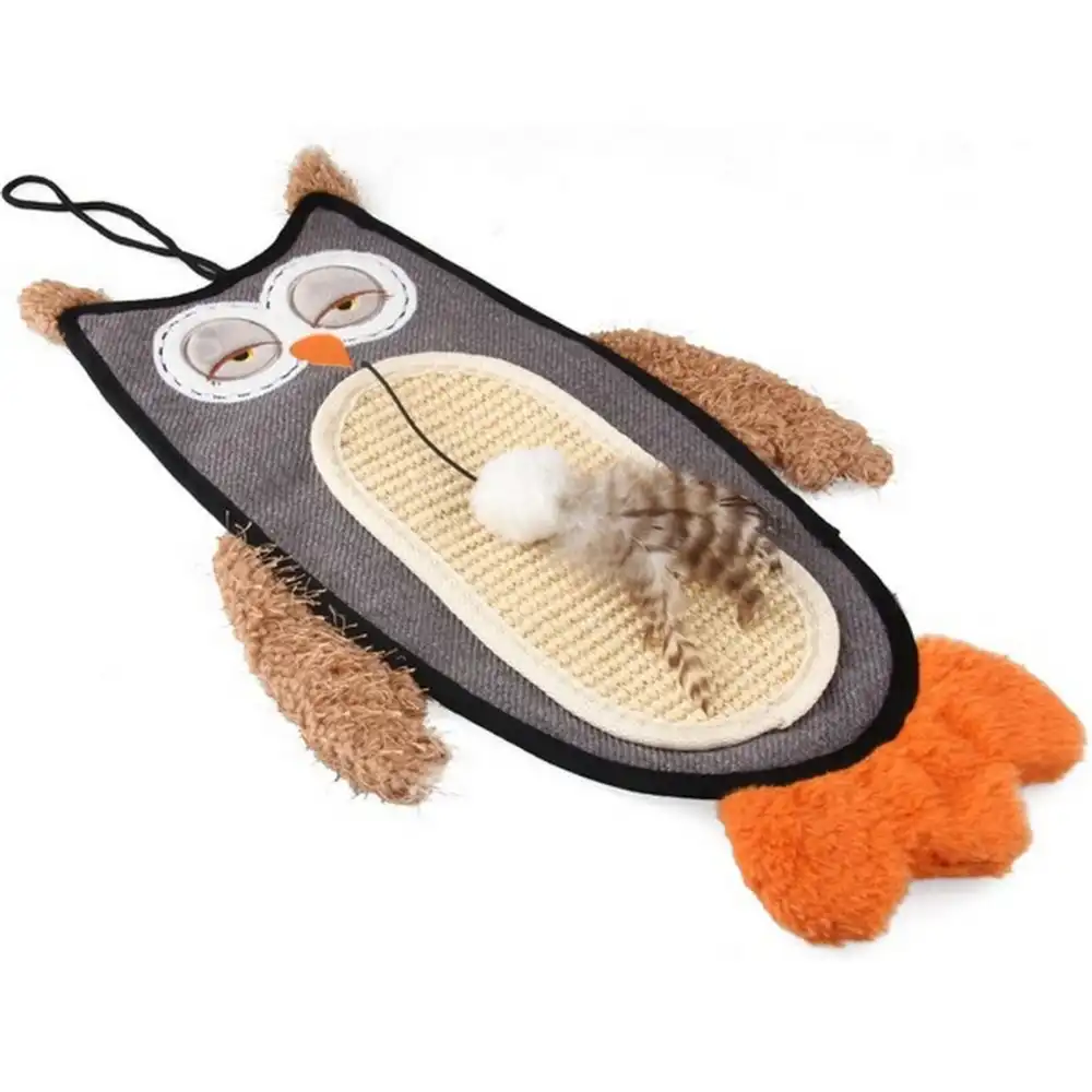 Gigwi Owl Scratcher Catnip