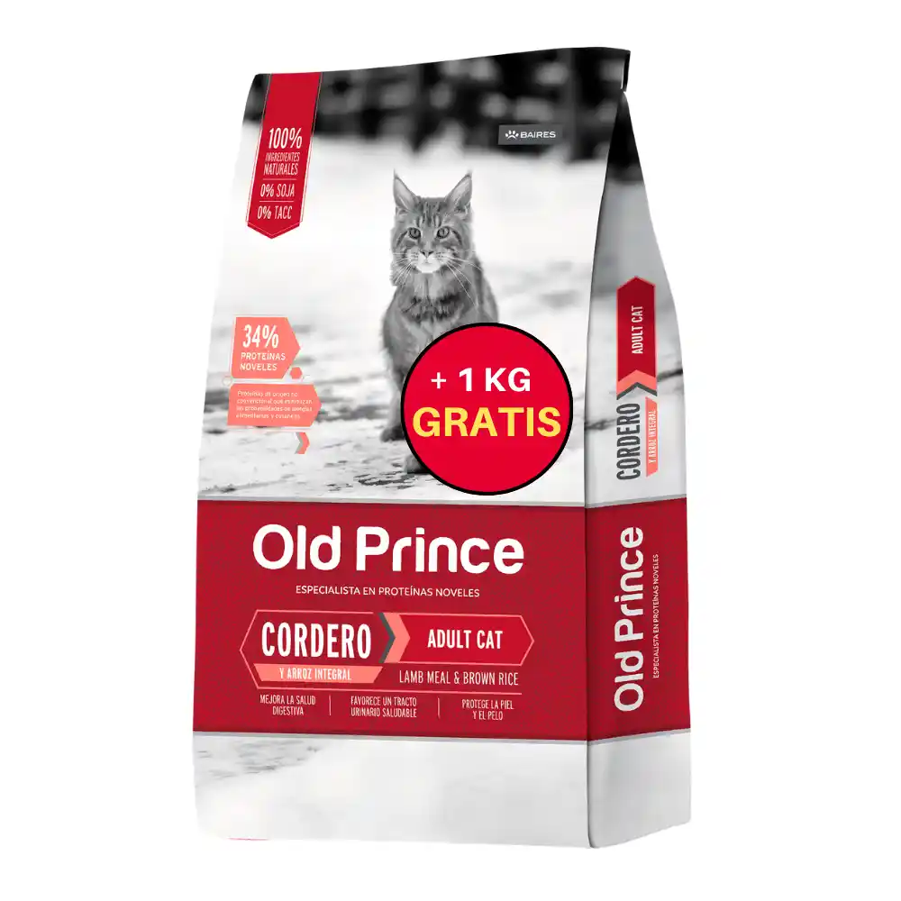 Old Prince Cordero Adult Cat 8,5 Kg