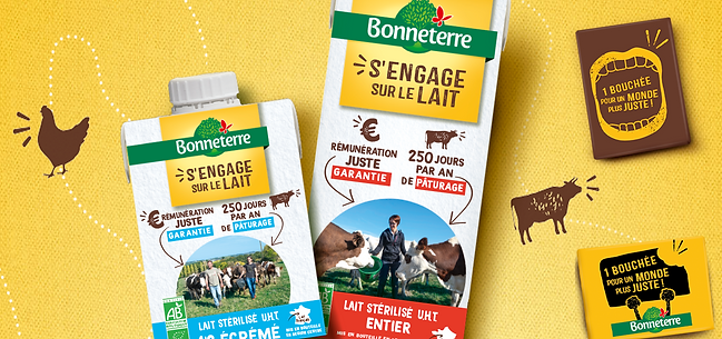 Bonneterre s'engage sur le lait