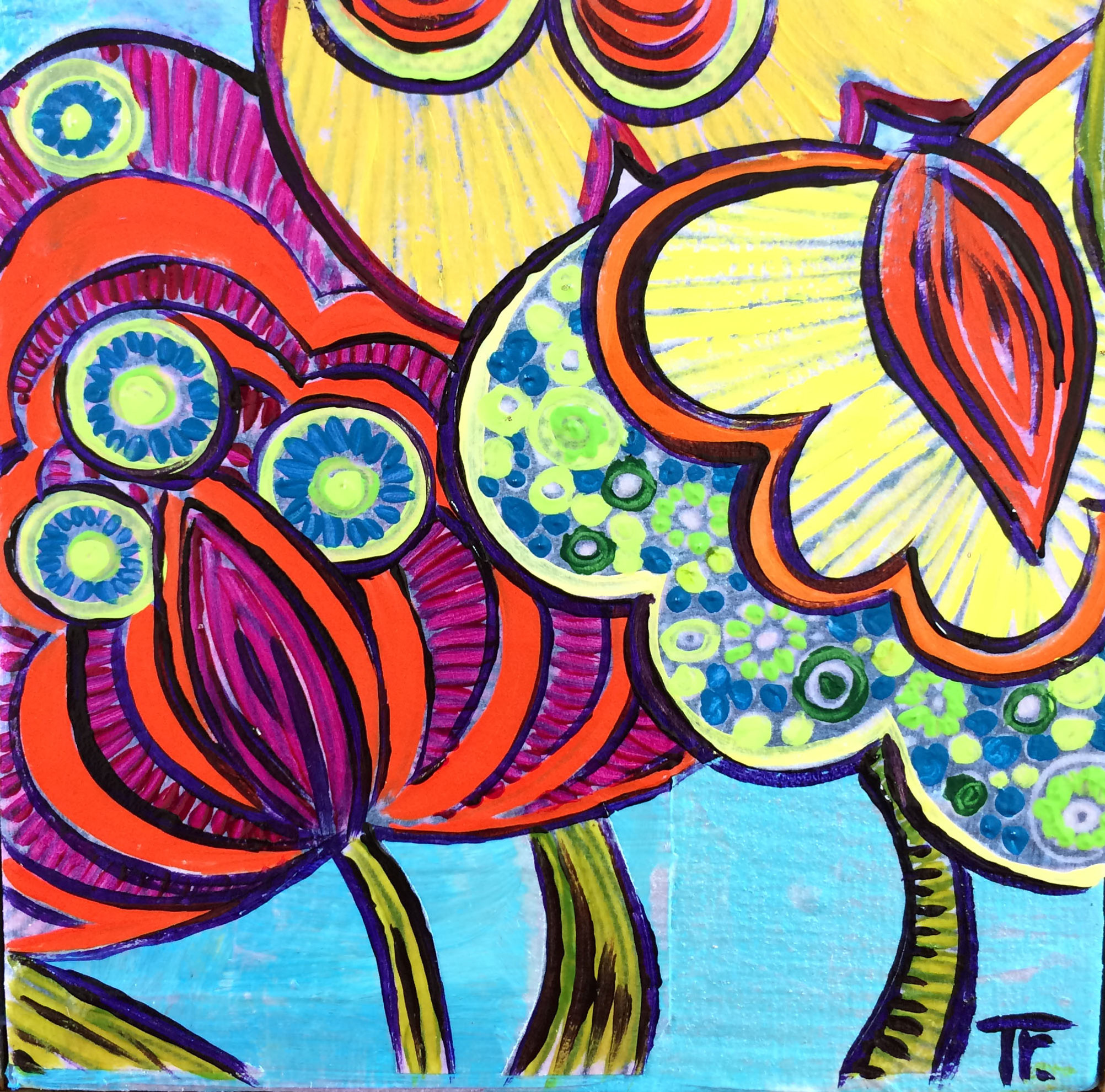 Garden Delight-SOLD