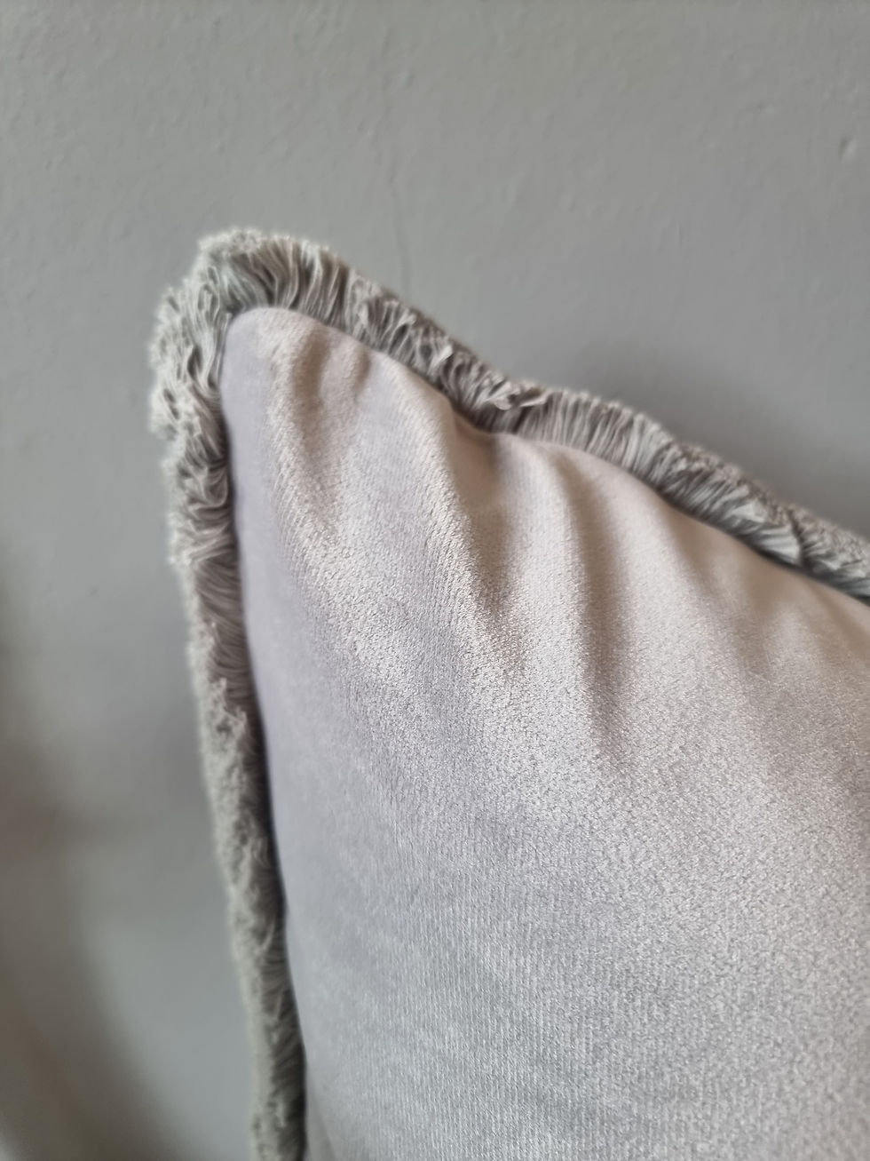 Thumbnail: Freya Velvet Cushion - Silver