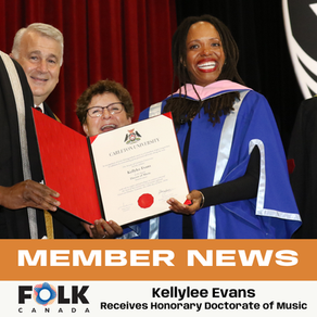 Kellylee Evans Receives Honorary Doctorate of Music