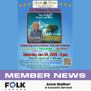 Anne Walker @ Acoustic Harvest