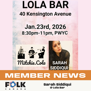 Sarah Siddiqui @ Lola Bar