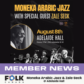 Moneka Arabic Jazz & Zale Seck @ Adelaide Hall