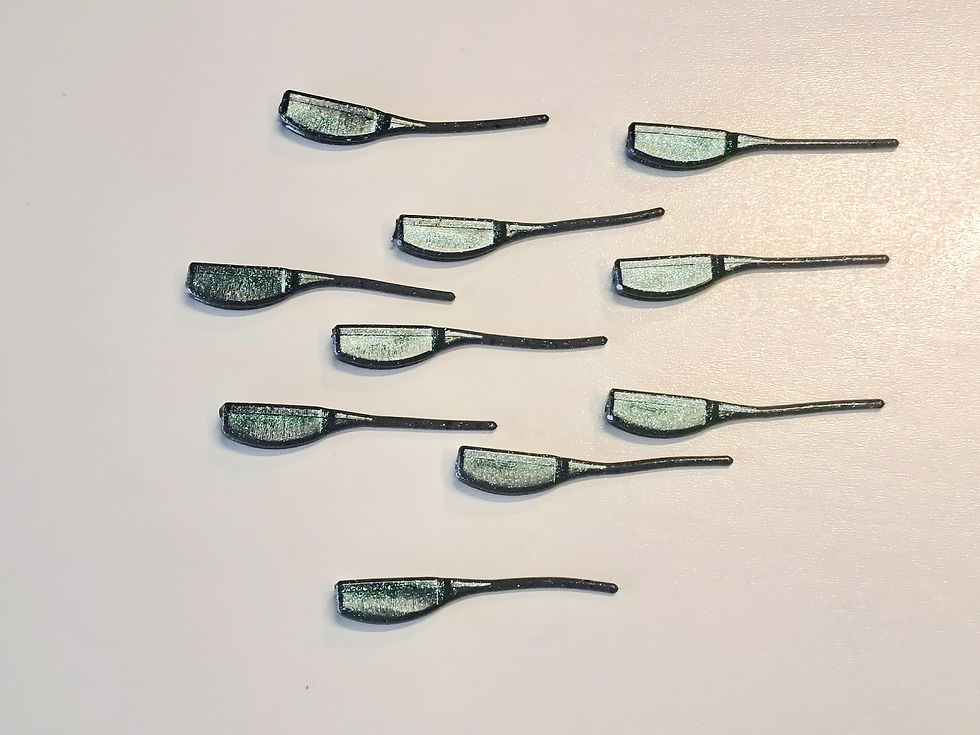 Thumbnail: 2.5" Whiplash Minnow - Pack of 12