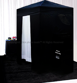 enclosed photo booth brisbane