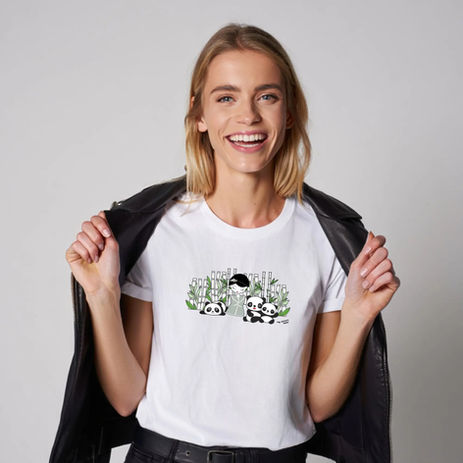 Wearing this t-shirt means carrying a small refuge of peace.