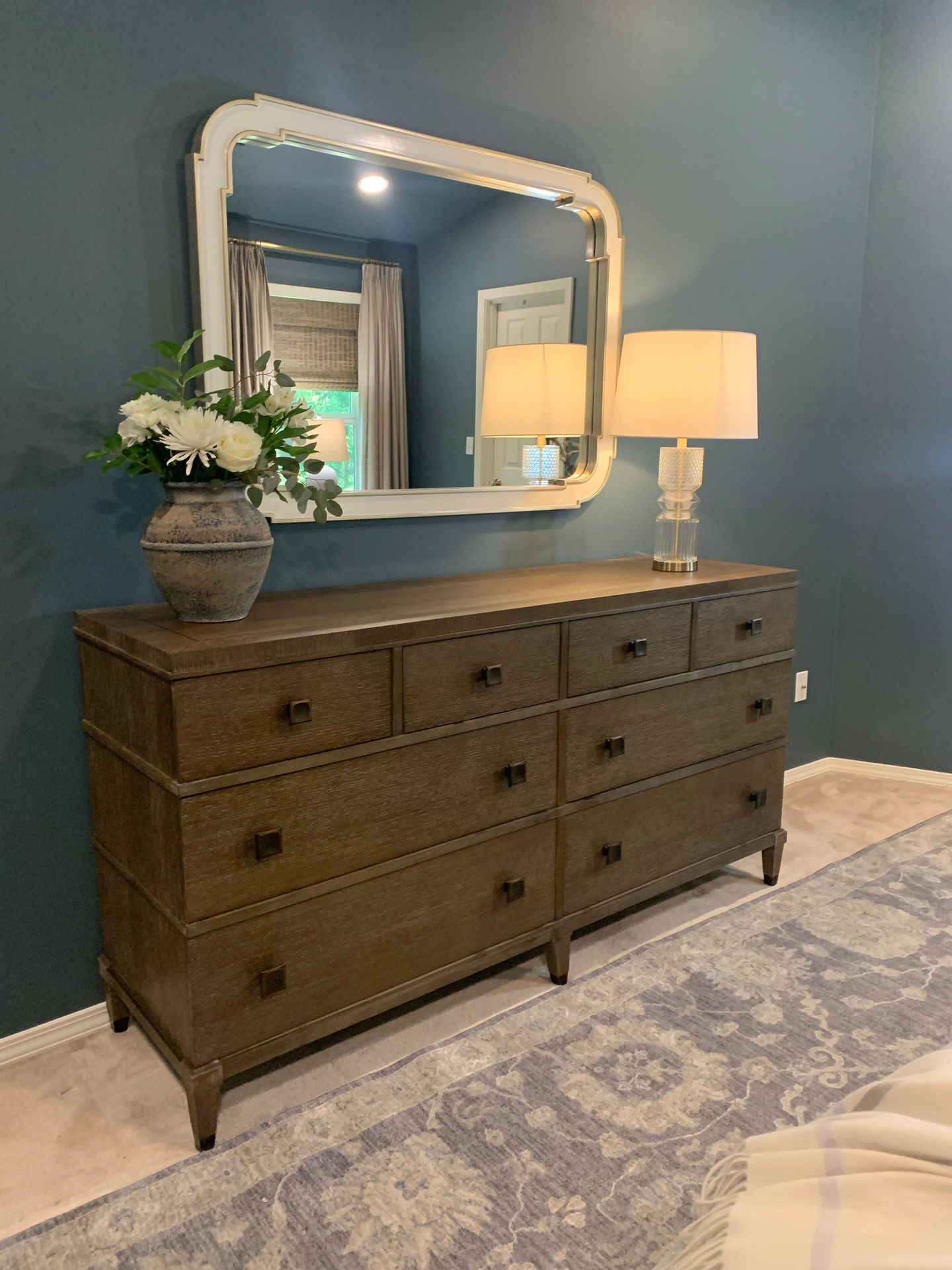 Interior Design Gig Harbor Primary Bedroom Makeover- After