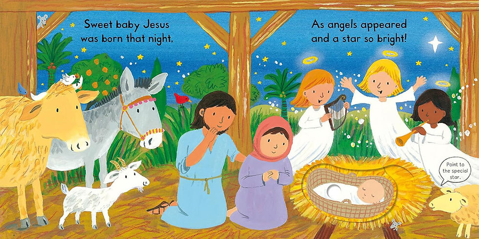 תמונה ממוזערת: ספר משחק הזזה נטיביטי Busy Nativity