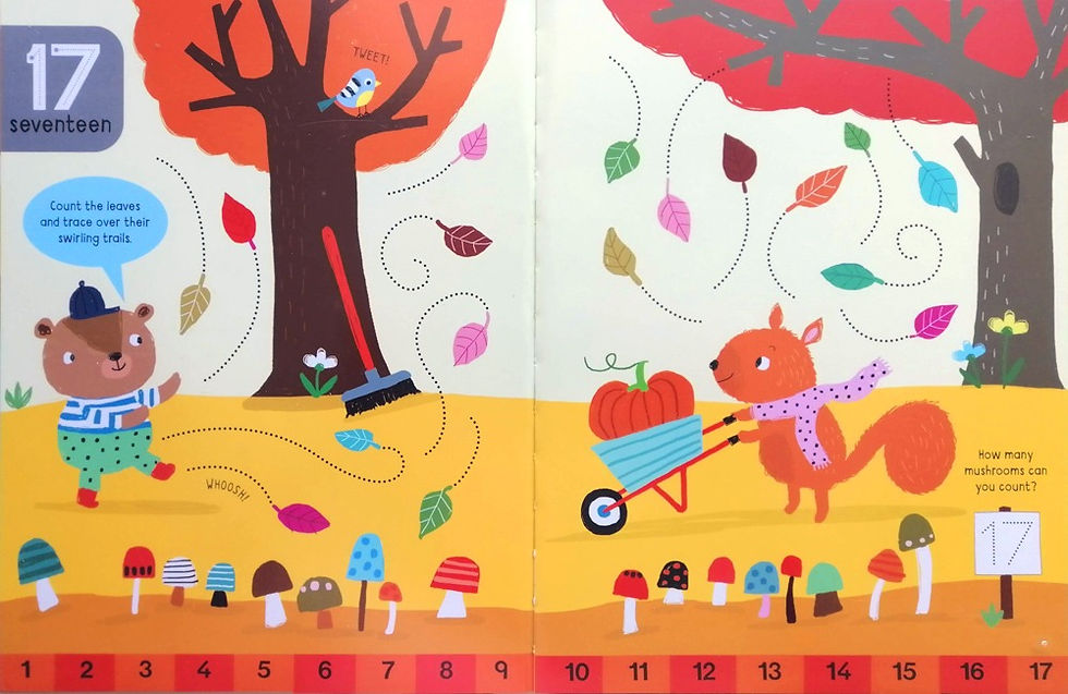 תמונה ממוזערת: חוברת מחיקה מספרים 1-20