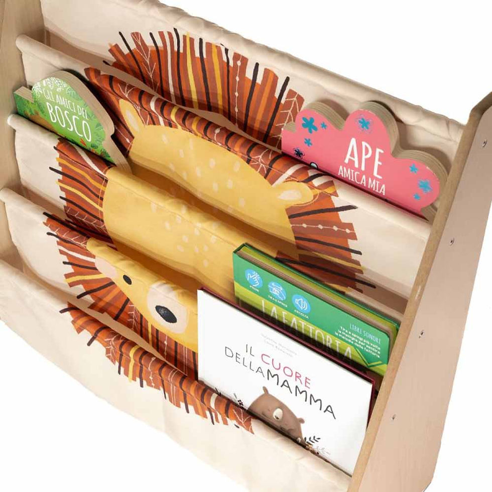 תמונה ממוזערת: ארגונית ספרים לחדר ילדים - אריה