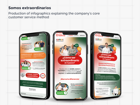 Somos extraordinarios comunication material
