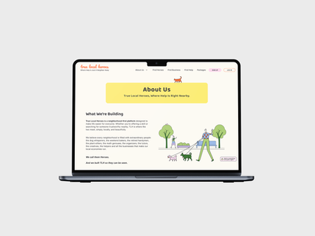 Diseño de interfaz TLH Web 