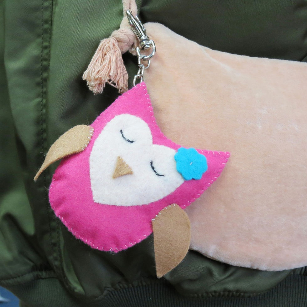 תמונה ממוזערת: Buttonbag ערכת תפירה לילדים חברים ישנוניים