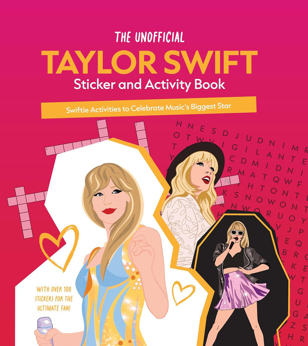 חוברת פעילות ומדבקות טיילור סוויפט