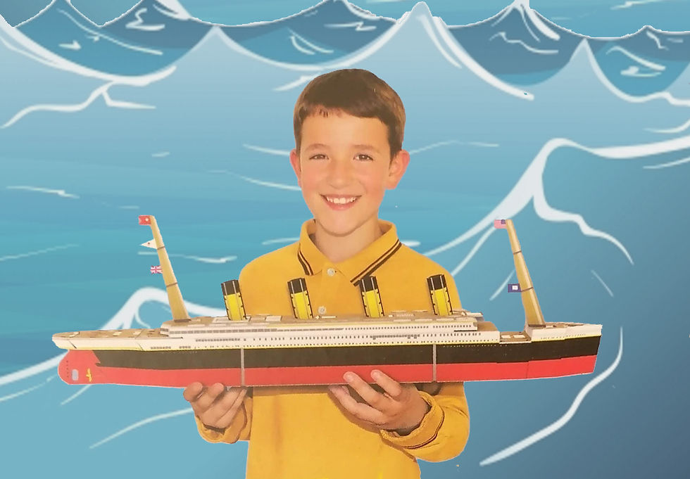 תמונה ממוזערת: מרכיבים מודל טיטניק