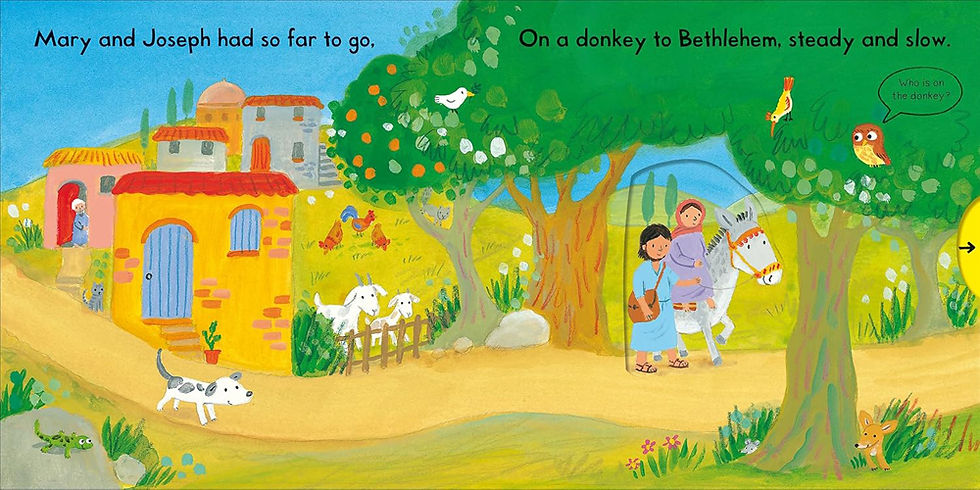 ספר משחק הזזה נטיביטי Busy Nativity