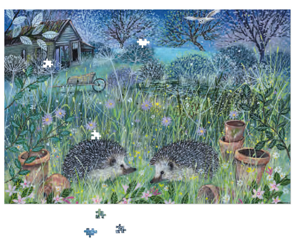 פאזל 1000 חלקים - קיפודים