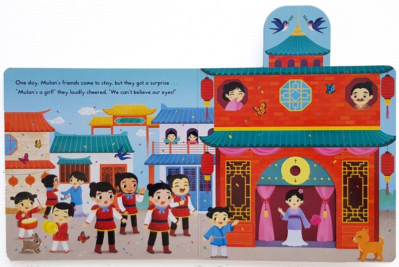 תמונה ממוזערת: ספר משחק מולן Busy Book Mulan
