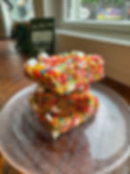Fruity Pebble Marshmallow Squares