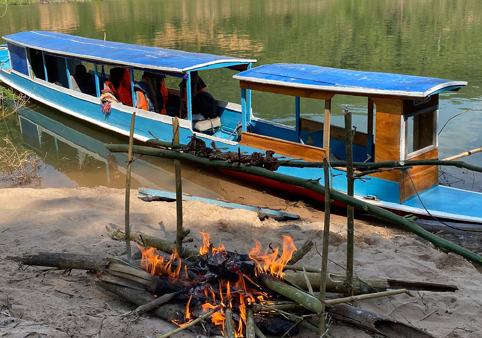 navigation sur la Nam Ou