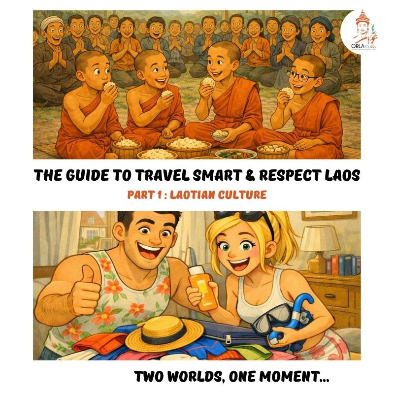 page de couverture BD Don't Laos Orla tours