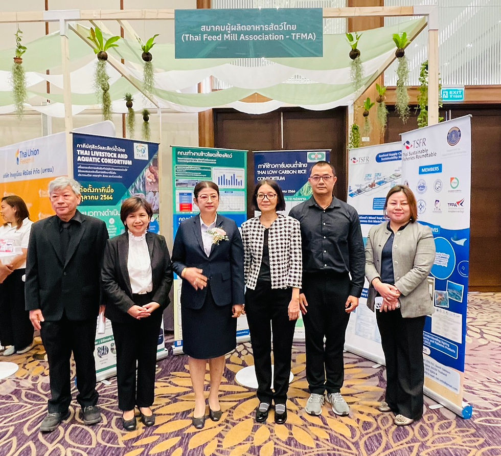 TSFR Participates in Exhibition at the Workshop on Low-Carbon Aquaculture: Collaboration for a Sustainable Future Organized by the Department of Fisheries